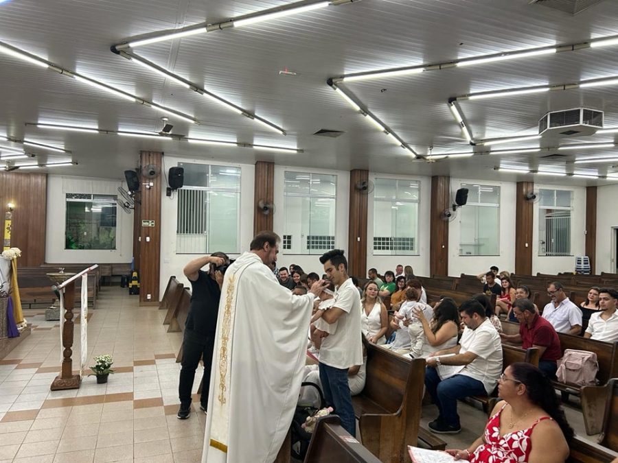 batizado paróquia Santa Rita de Cássia