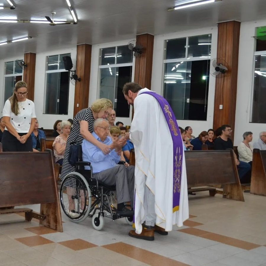 Segunda-Feira Santa Missa da Saúde com Unção dos Enfermos