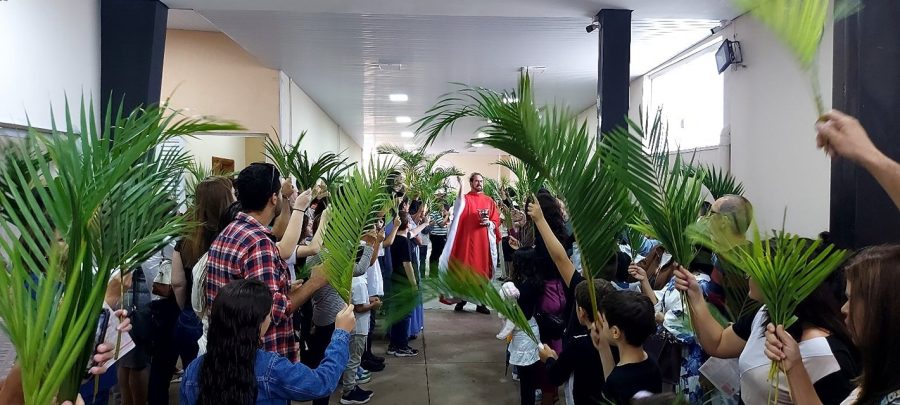 Domingo de Ramos Santa Rita BAuru 2024