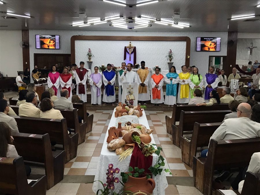 MIssa do Lava Pés Santa Rita BAuru