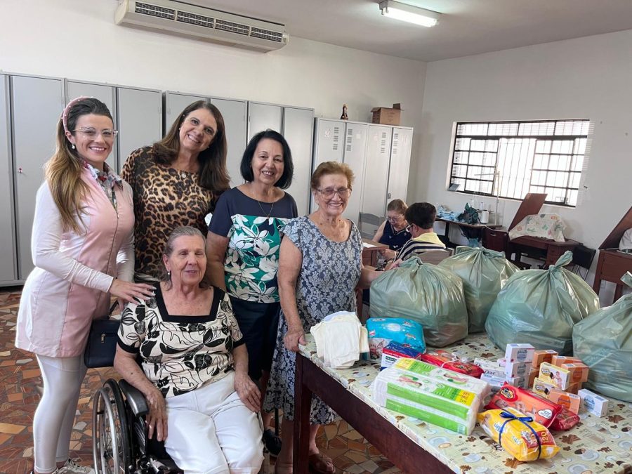 08/06/2024 - Oficina de Santa Rita - Entrega de 4 enxovais para gestantes carentes.
