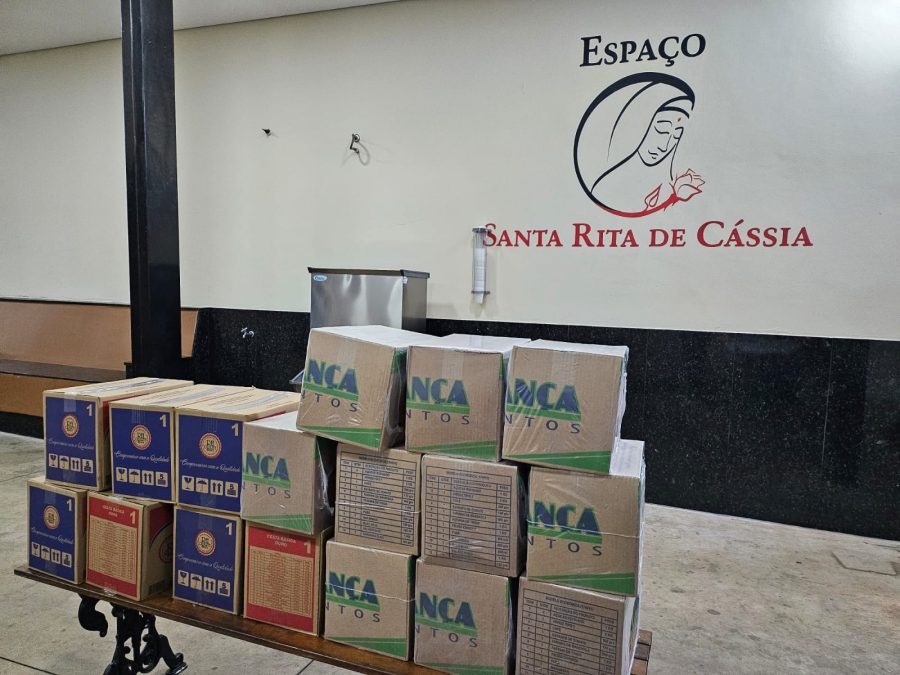 29/06/2024 Entrega das cestas básicas para famílias carentes atendidas pela nossa Paróquia